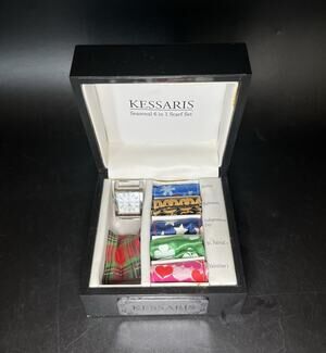 Kessaris Watch Women Set 6 In 1 Interchangeable Silky Bands
